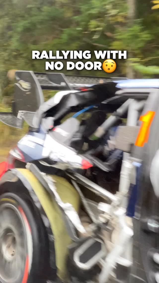 dirtfishrally 게시물 이미지: Doors? Where we’re going, we don’t need doors 😅