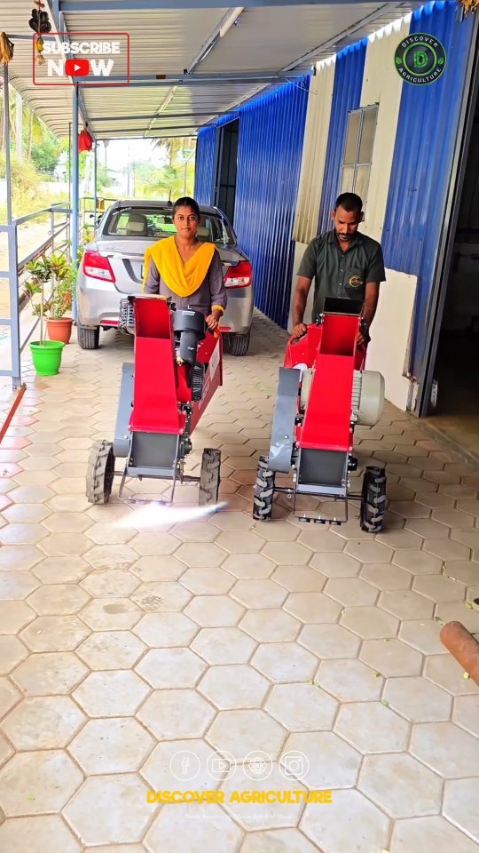 discoveragriculture 게시물 이미지: Introducing the incredible 7.5 hp woodchipper...