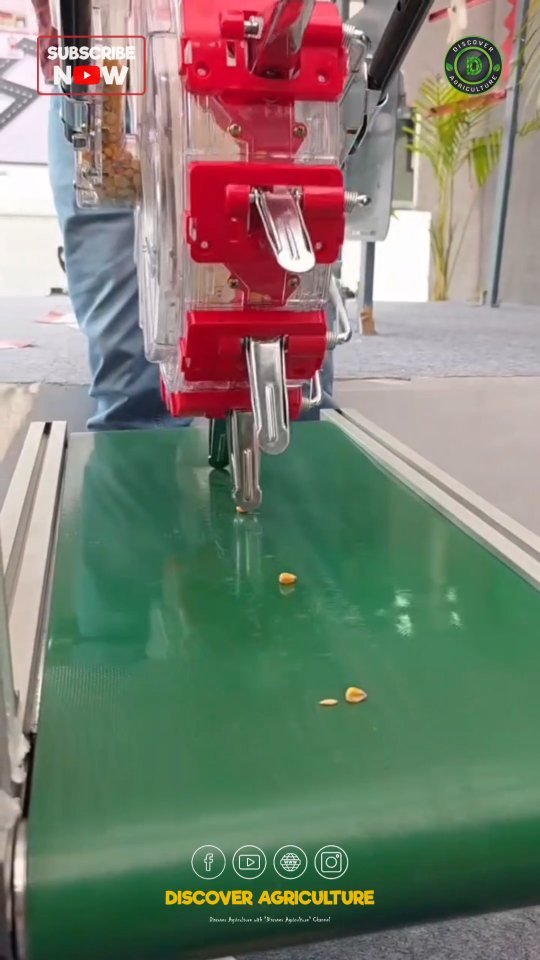 discoveragriculture 게시물 이미지: The seed sowing tool is designed to make the...