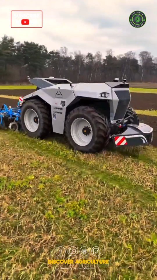 discoveragriculture 게시물 이미지: Introducing the amazing driverless tractor, a...