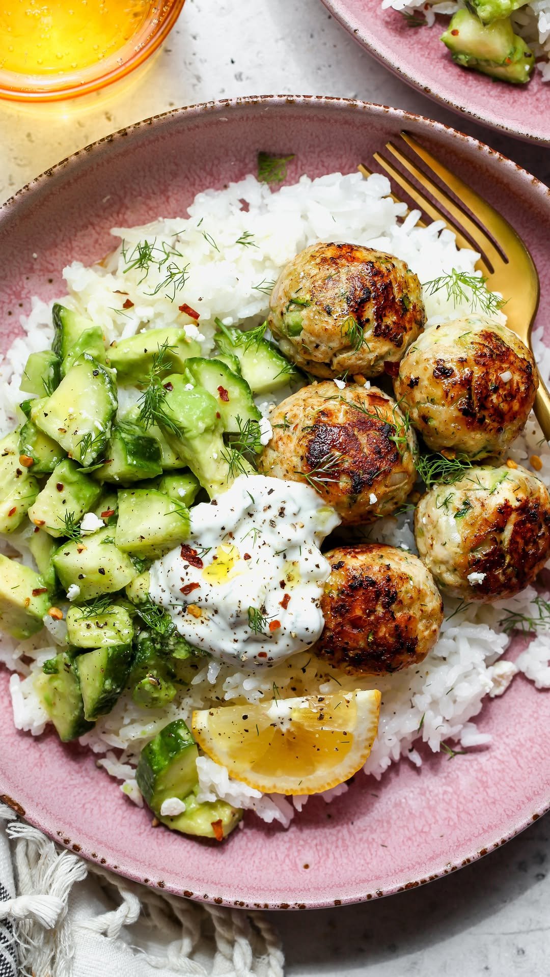 dishingouthealth 게시물 이미지: Chicken Zucchini Meatballs with...
