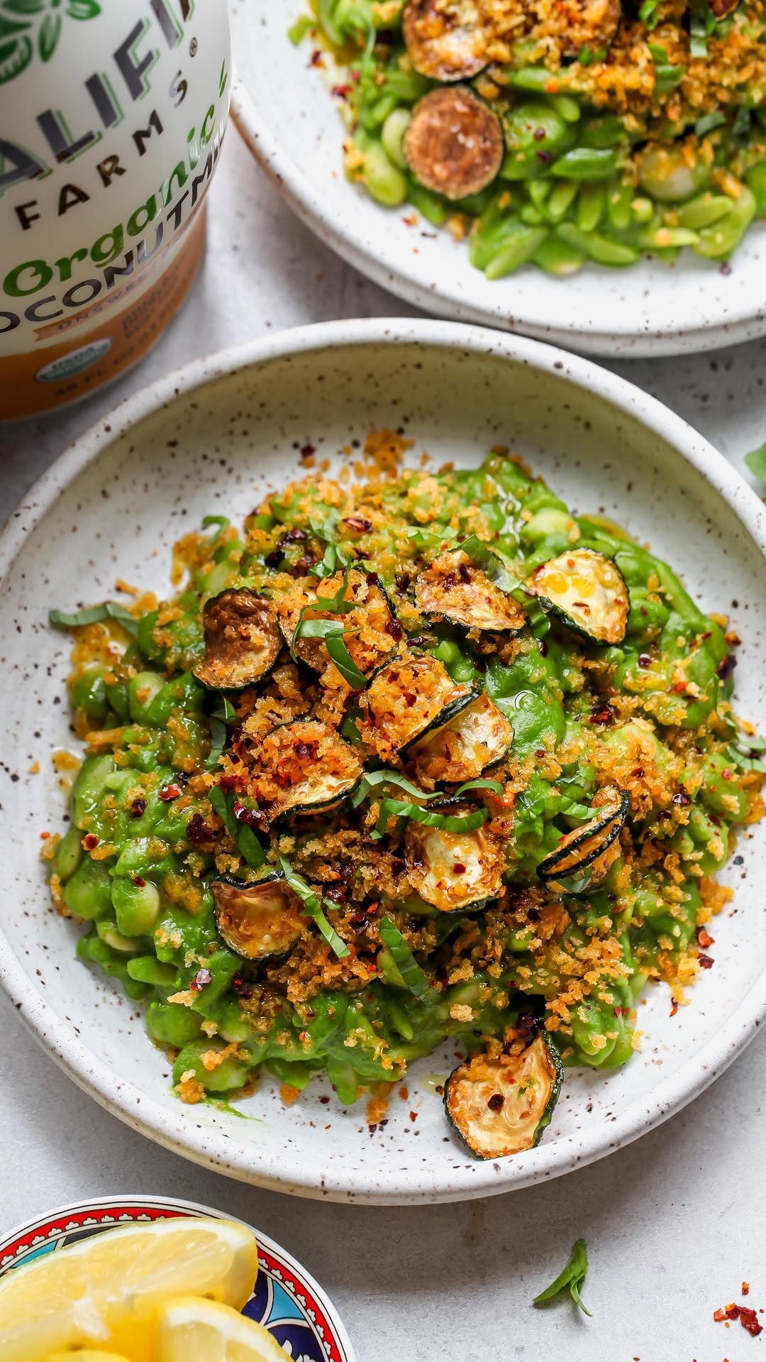 dishingouthealth 게시물 이미지: Green Goddess Butter Bean Orzo with...