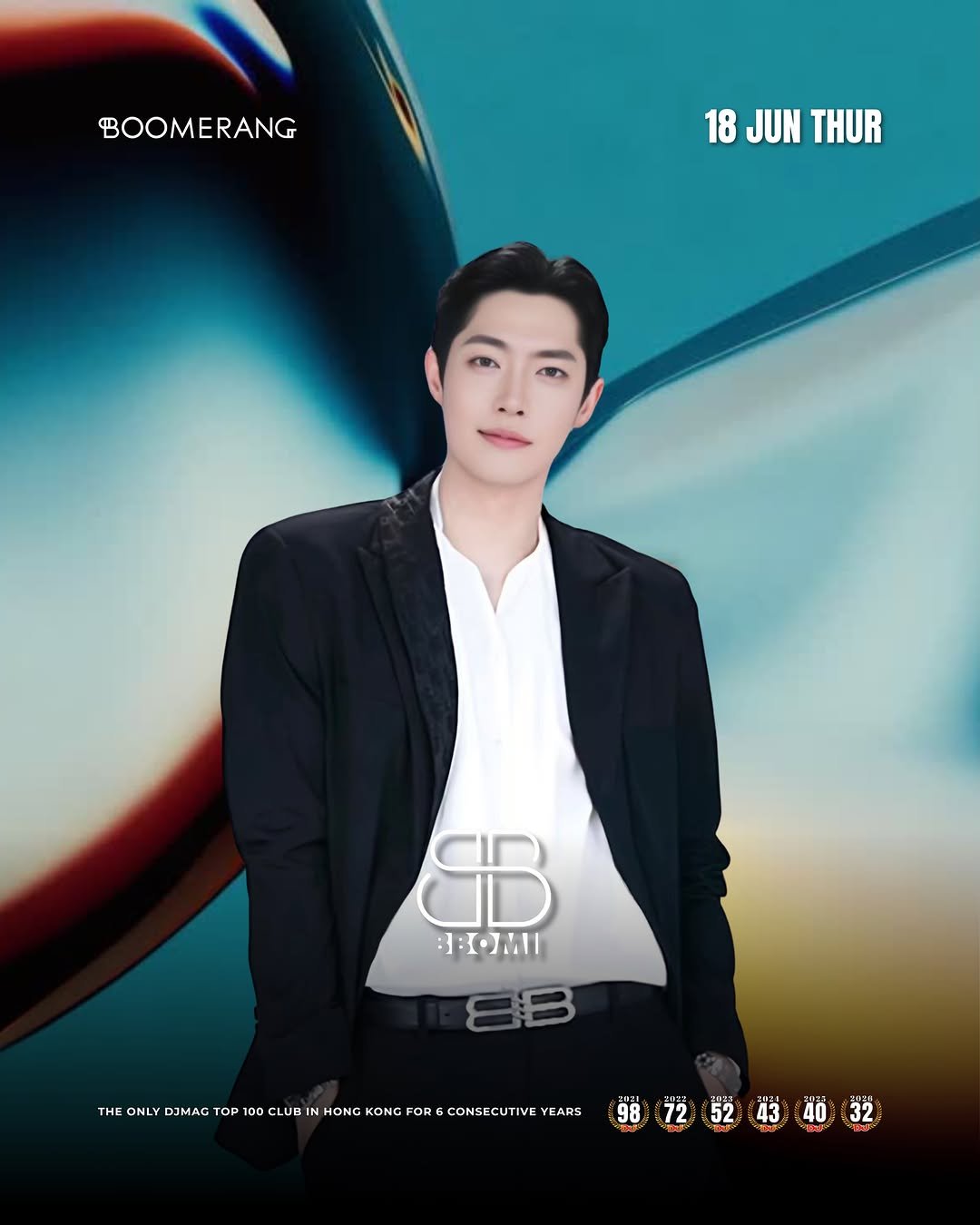 dj_bbomi 게시물 이미지: Hongkong @boomeranghkg 

18 June 

@dj_bbomi