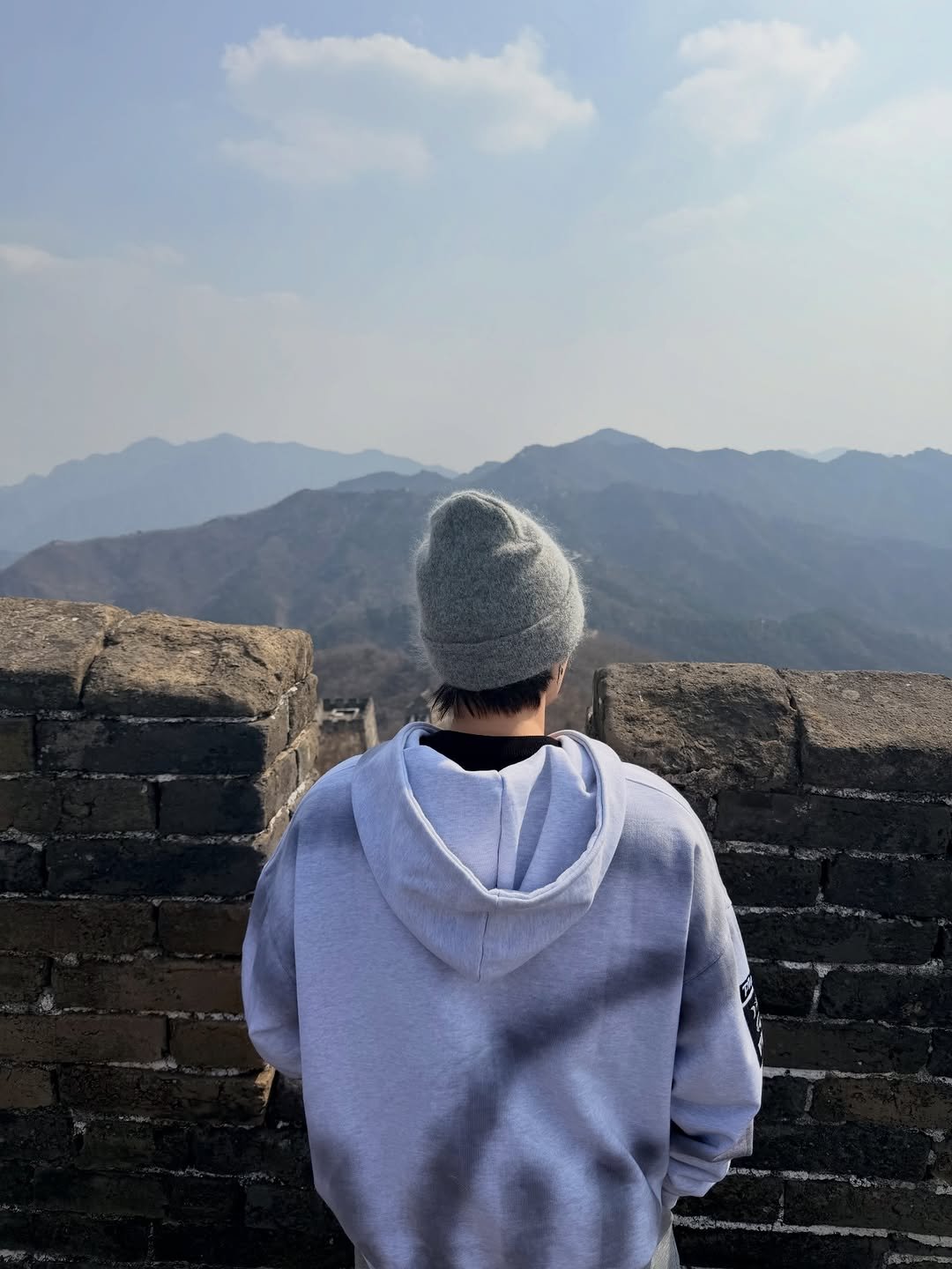 Photo by XIAOJUN on March 17, 2026. May be an image of the Great Wall of China and text.