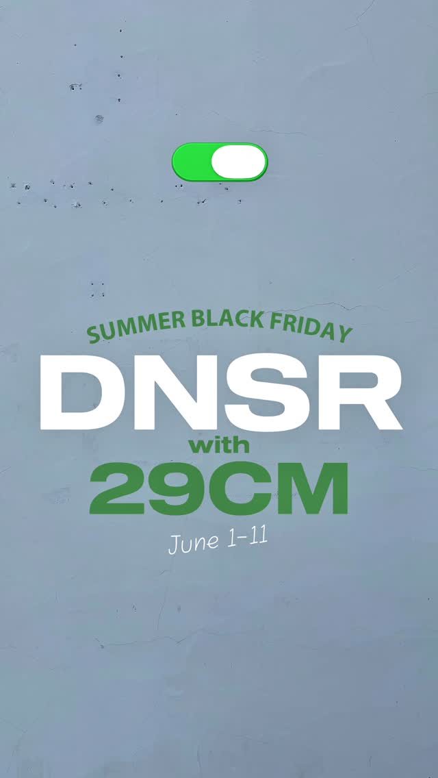 dnsr__official 게시물 이미지: Summer Black Friday with 29CM

여름을 준비하기 가장 좋은...