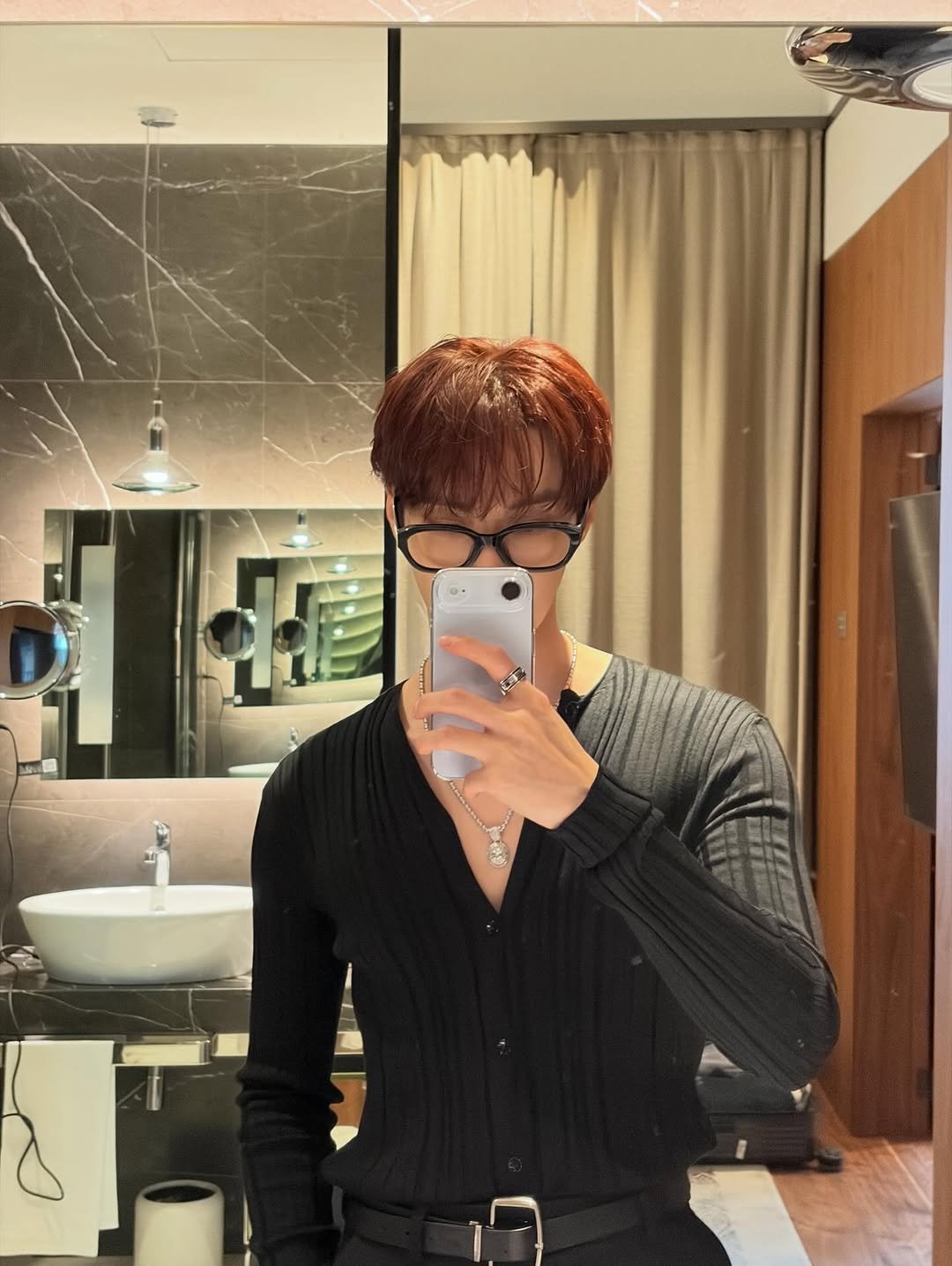 Photo shared by Doyoung on September 27, 2025 tagging @dolcegabbana.