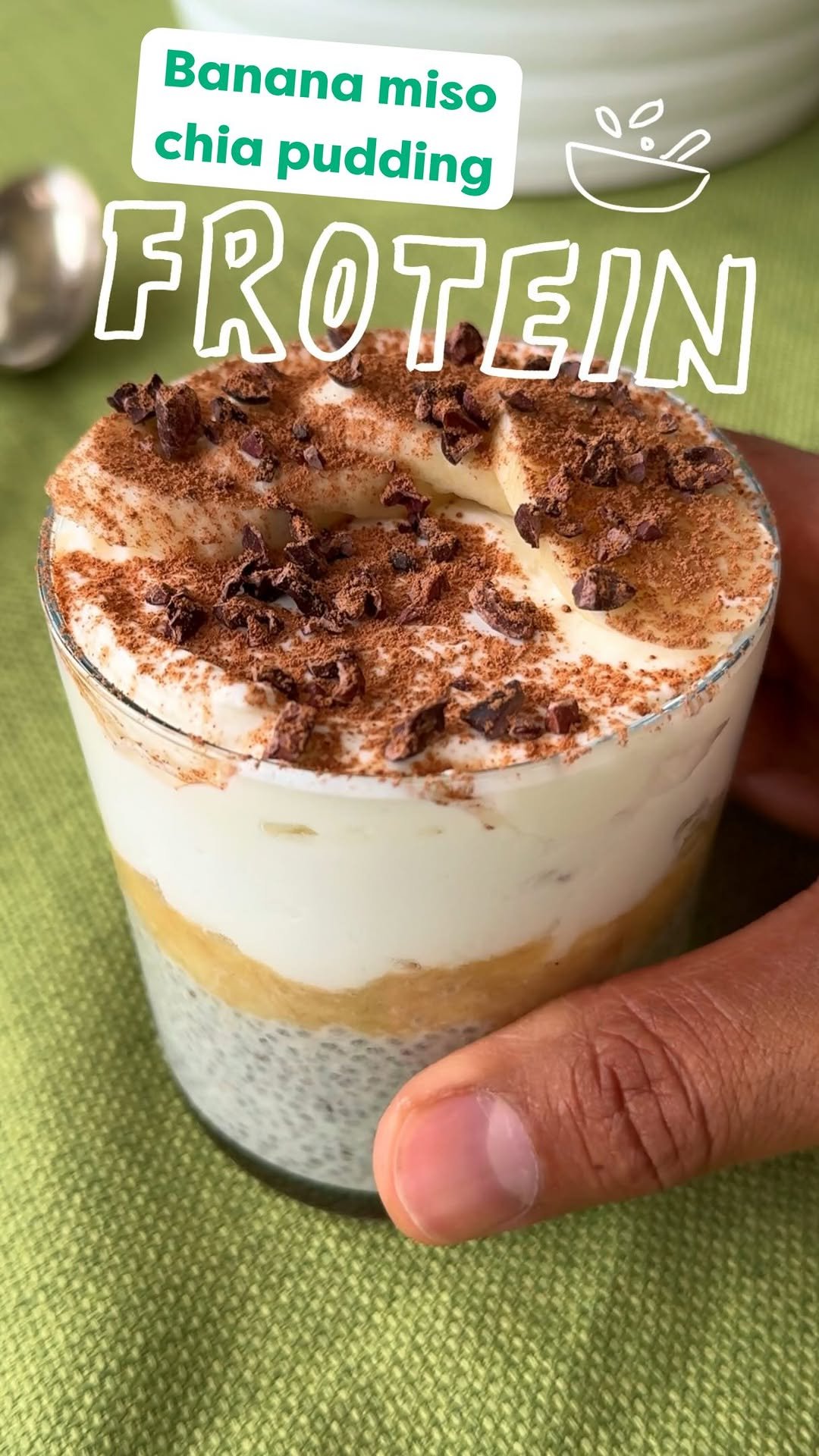 doctors_kitchen 게시물 이미지: High-protein, high-fibre miso banana chia...