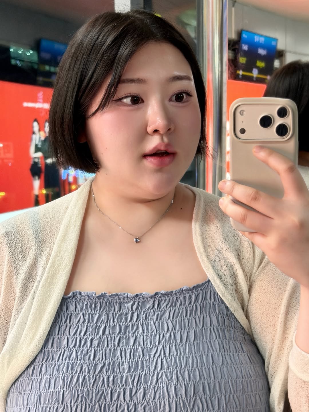 dod0ng1 게시물 이미지: 🩵132kg의 나🩵 
 엥 목걸이 뒤집어져도 이쁜디?

#초고도비만 #고도비만...