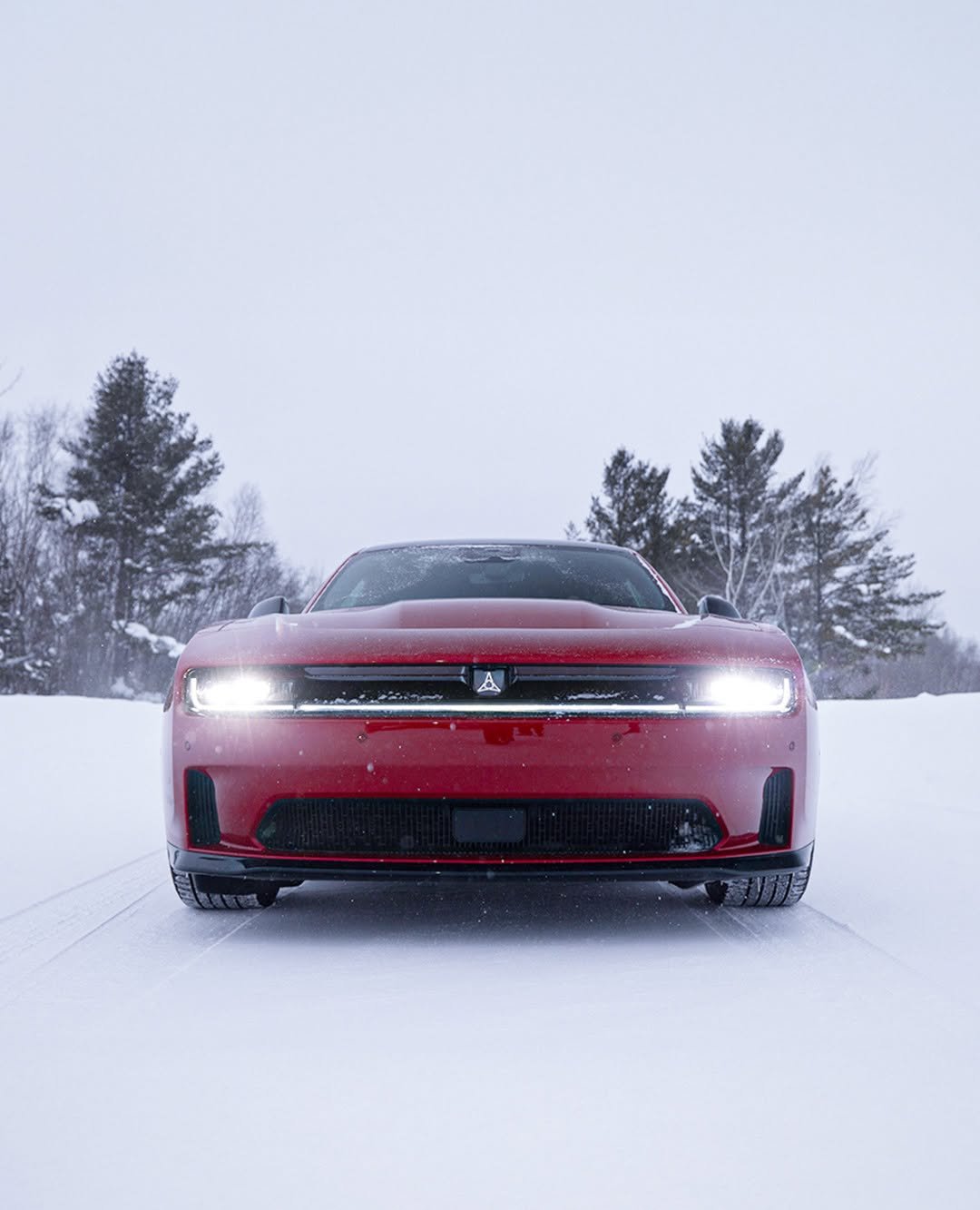 Photo by Dodge on December 24, 2025. May be an image of race car, blower, road, snow and text that says 'A A'.