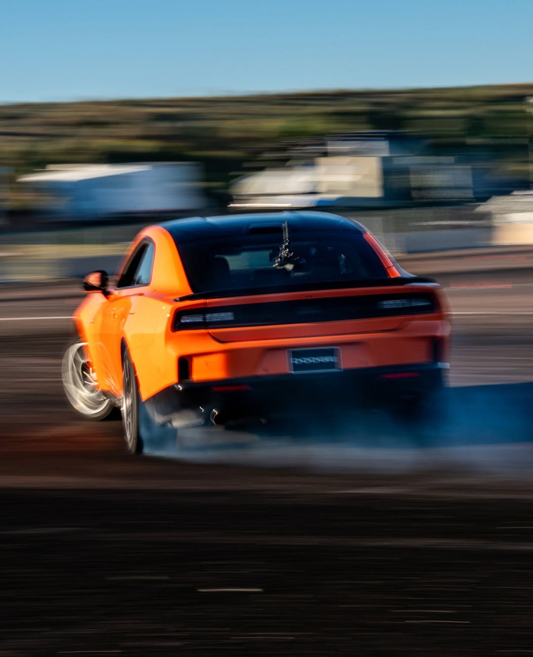 Photo by Dodge on February 03, 2026. May be an image of racing vehicles, race car, blower and text.