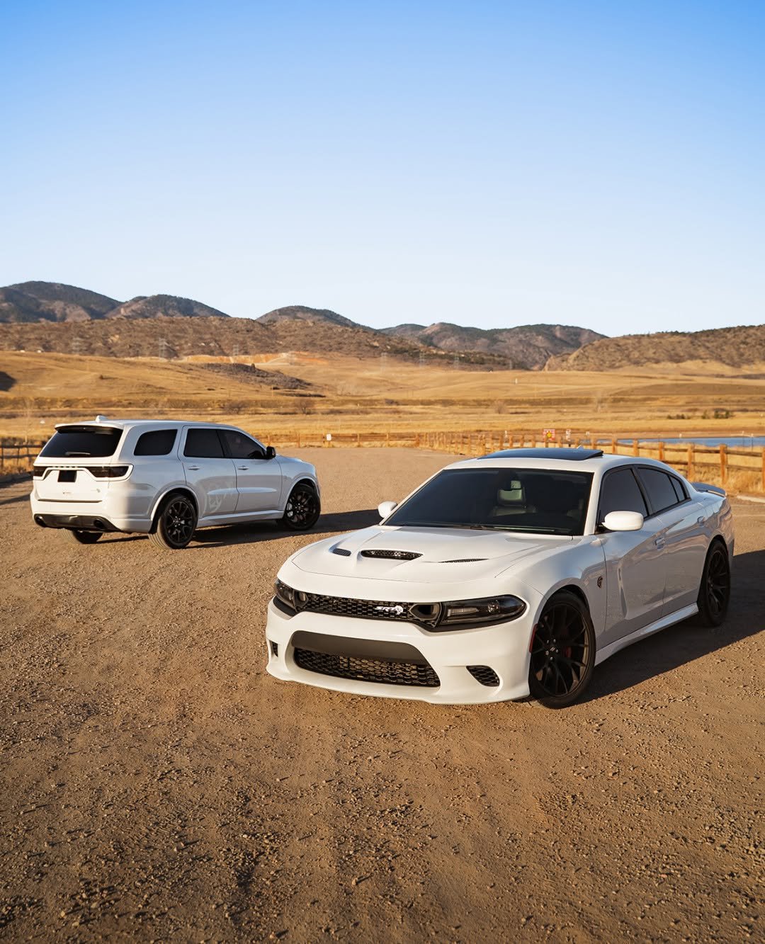 Photo by Dodge on April 24, 2026. May be an image of car, jeep, minivan, wheel, road and text.