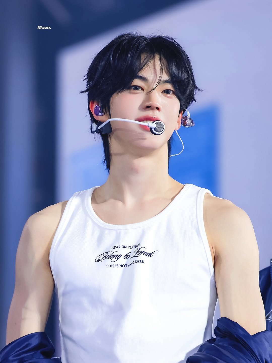 Photo shared by TWS DOHOON 도훈 on March 28, 2026 tagging @tws_pledis. May be an image of ‎text that says '‎Maze. HEAR ON 6Lrank ረዳዝሞት م Balông to borcak yaK reak THIS THISISN THISISNOTANGENRE NOTAVGENRE GENRE ΝOΤA‎'‎.