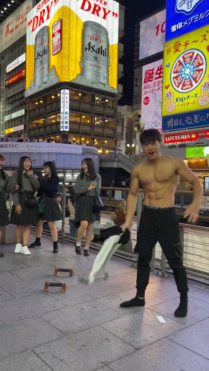 dohyun_streetworkout 게시물 이미지: 운동하는 남자가 일본에 가면 생기는일 ㄷㄷ😱 (What Happens When...