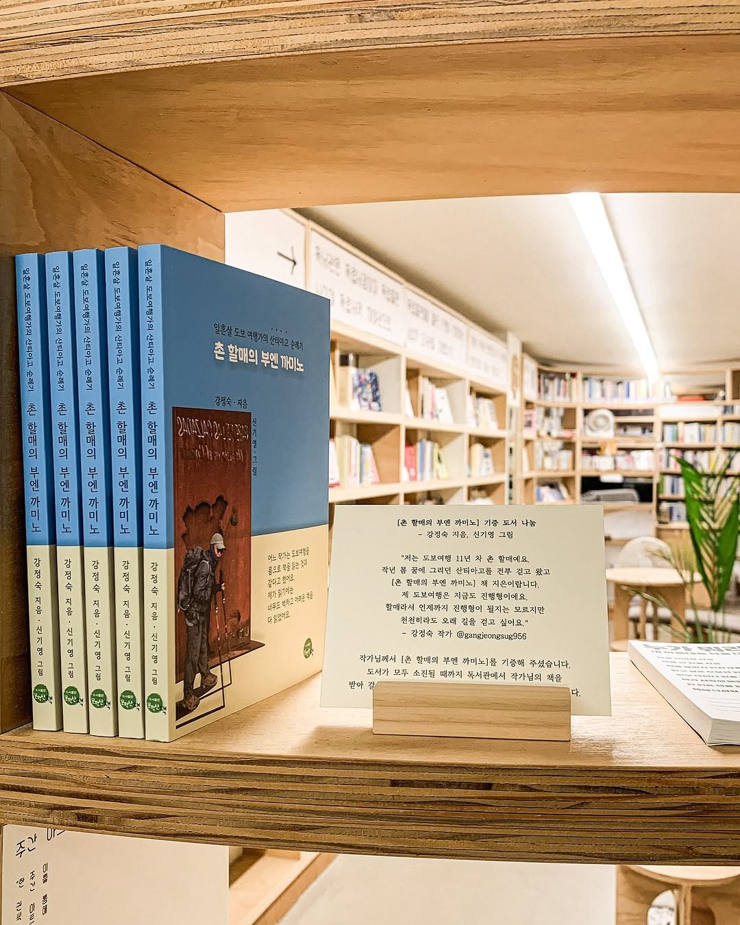 Photo by 독서관 in 독서관 with @gangjeongsug956. May be an image of book, shelf and text.