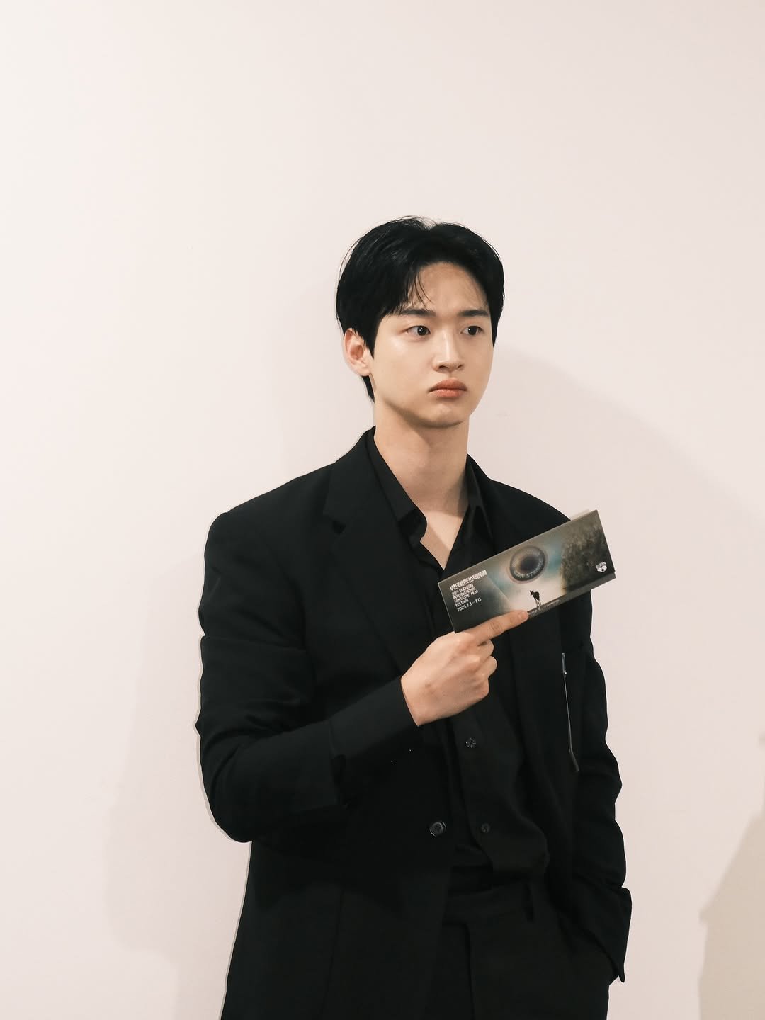Photo by 장동윤 Jang dong Yoon on July 03, 2025. May be an image of 1 person, bolo tie and text.