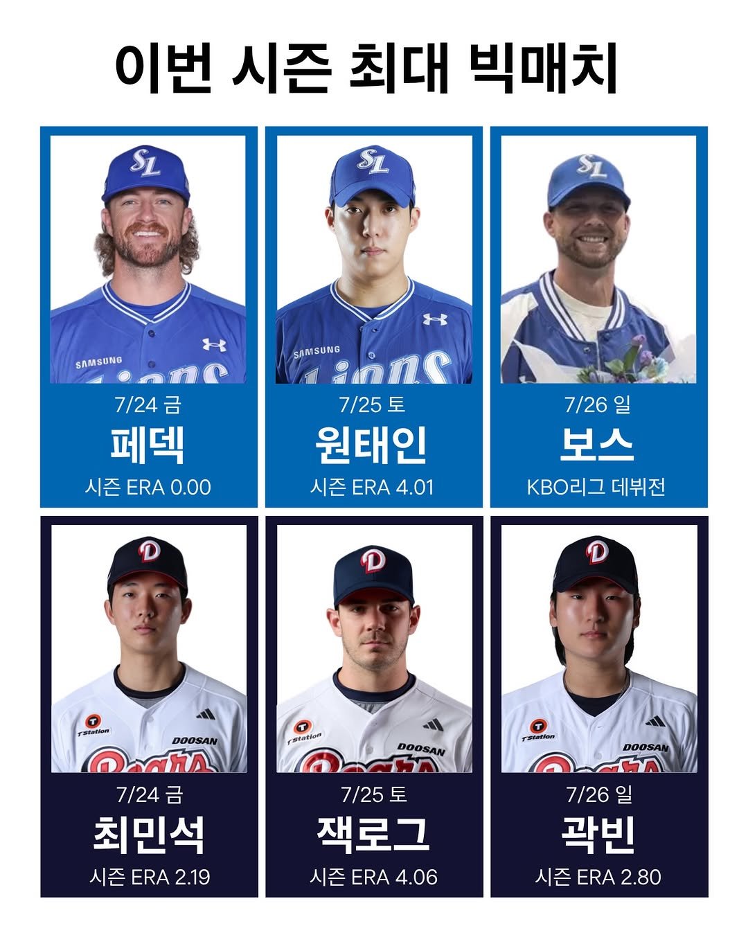 dooseo_ 게시물 이미지: 쫓느냐 쫓기느냐는 이번 삼성 시리즈에 달렸다