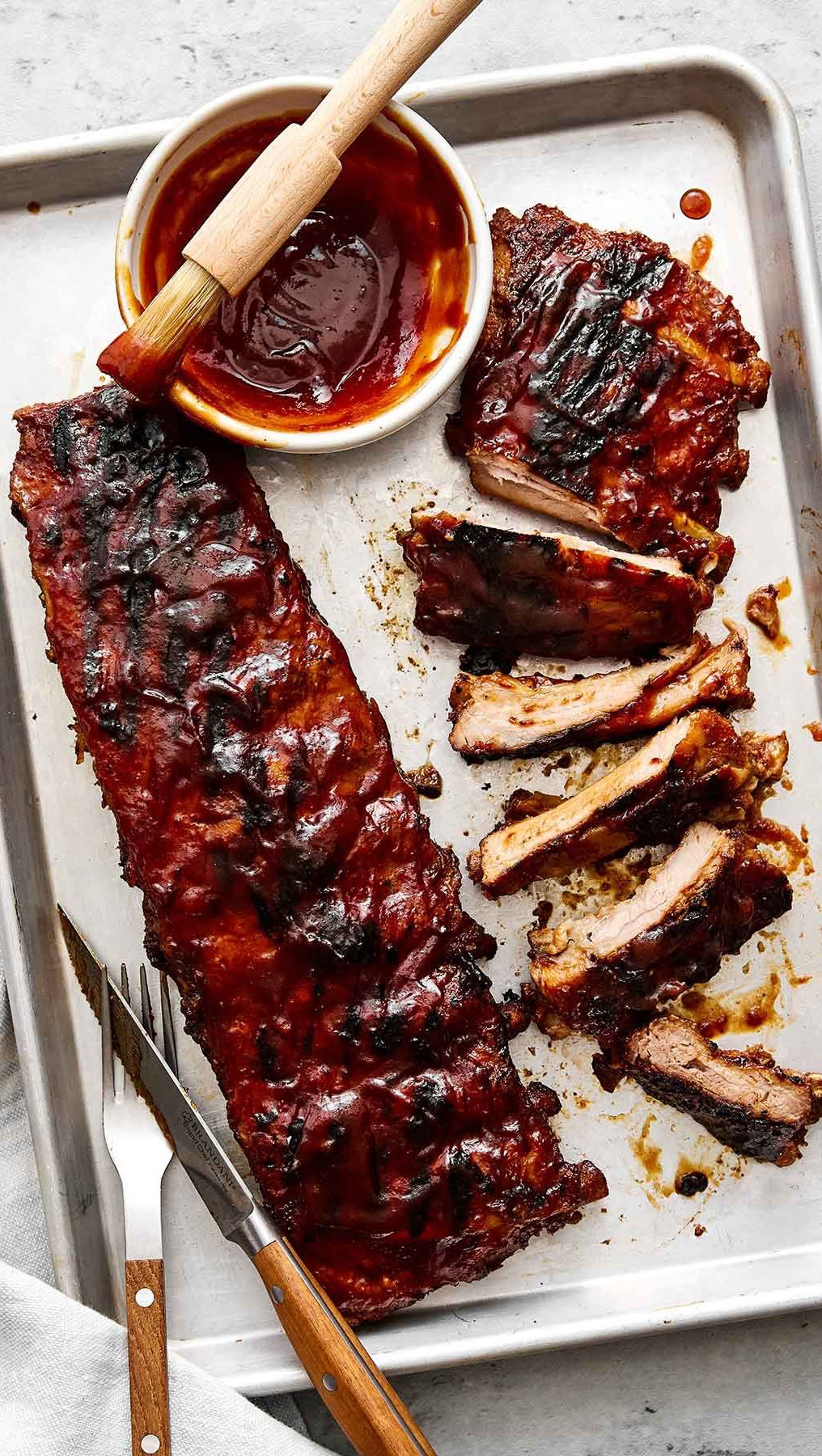 downshiftology 게시물 이미지: These baby back ribs are my secret for the...
