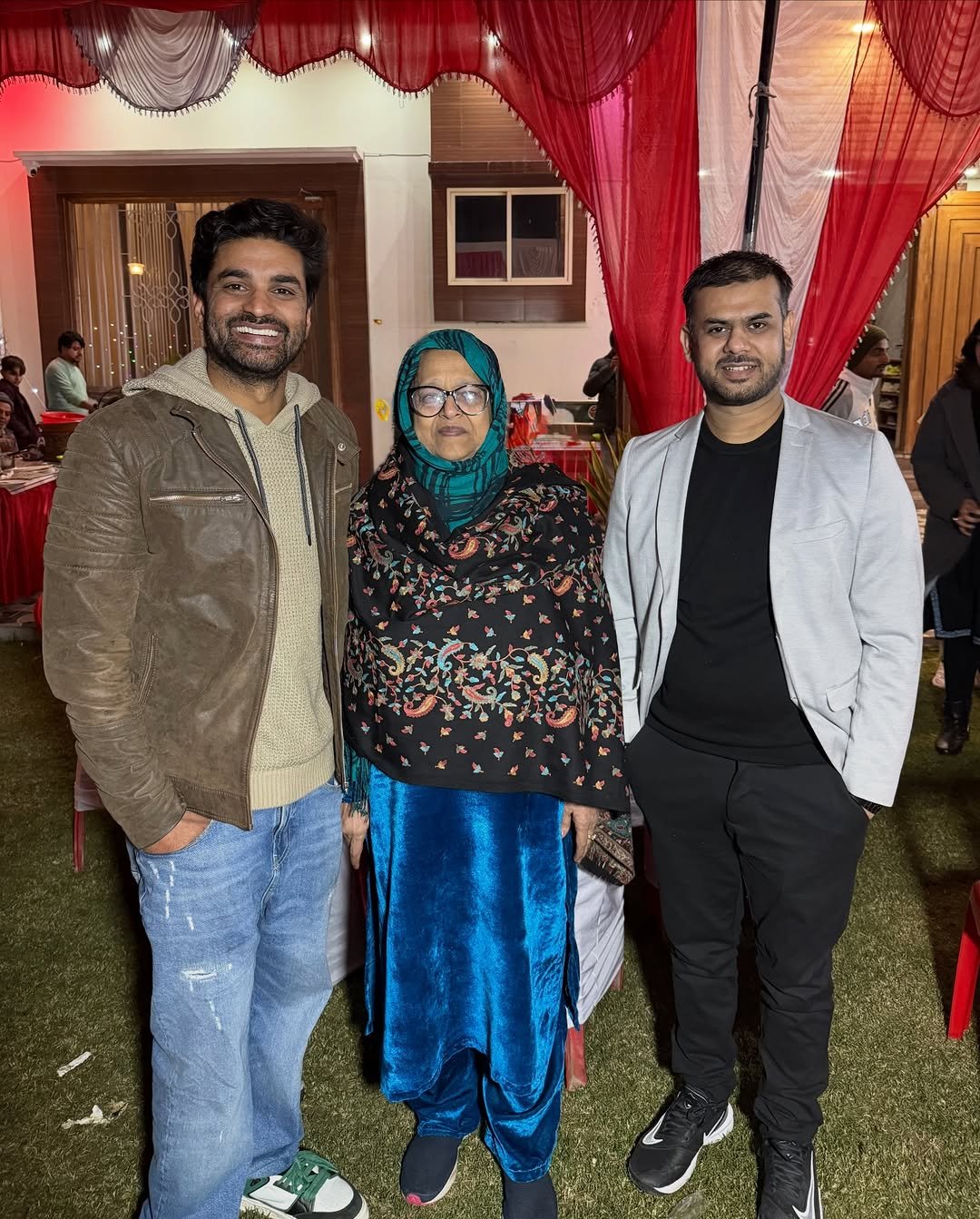 Photo shared by Rehan Ashraf on January 08, 2026 tagging @dr.amir_aiims. May be a selfie of one or more people, people smiling, people standing and text.