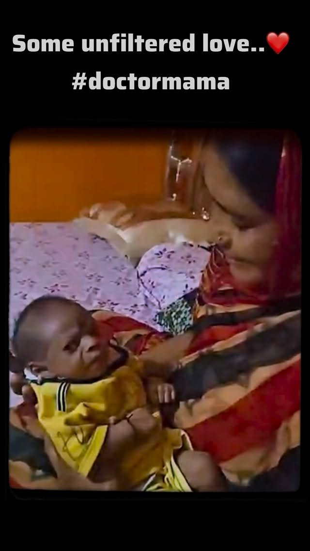 dr.amir_aiims 게시물 이미지: Unfiltered love by a grandmother 😊❤️...