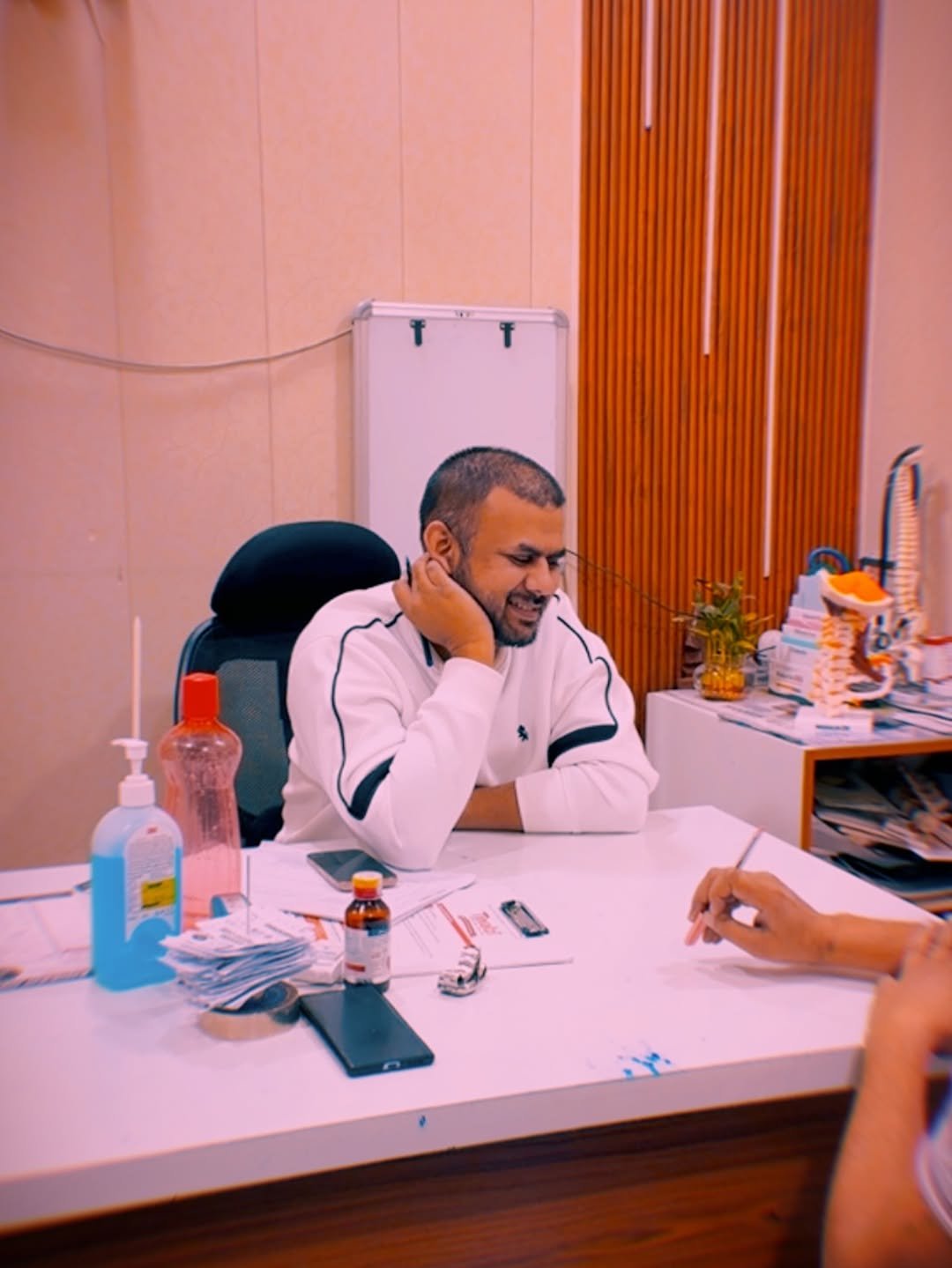 Photo by Amir khan on November 28, 2025. May be an image of one or more people, beard, people studying, top and text.