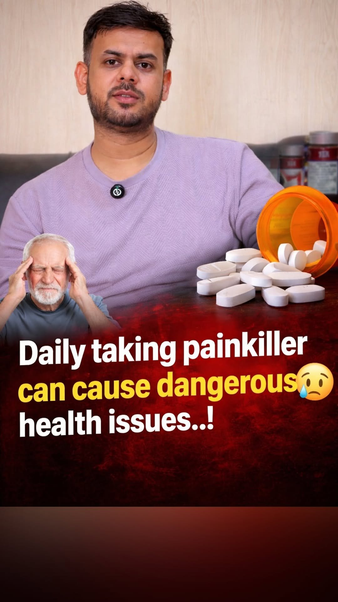 dr.amir_aiims 게시물 이미지: Do you take painkillers frequently for...