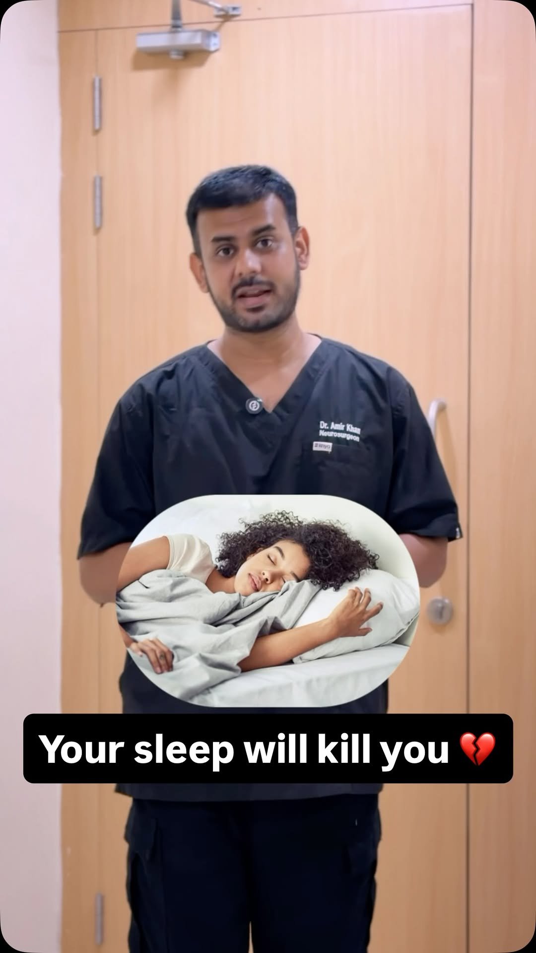 dr.amir_aiims 게시물 이미지: Your sleep is killing you 😲...