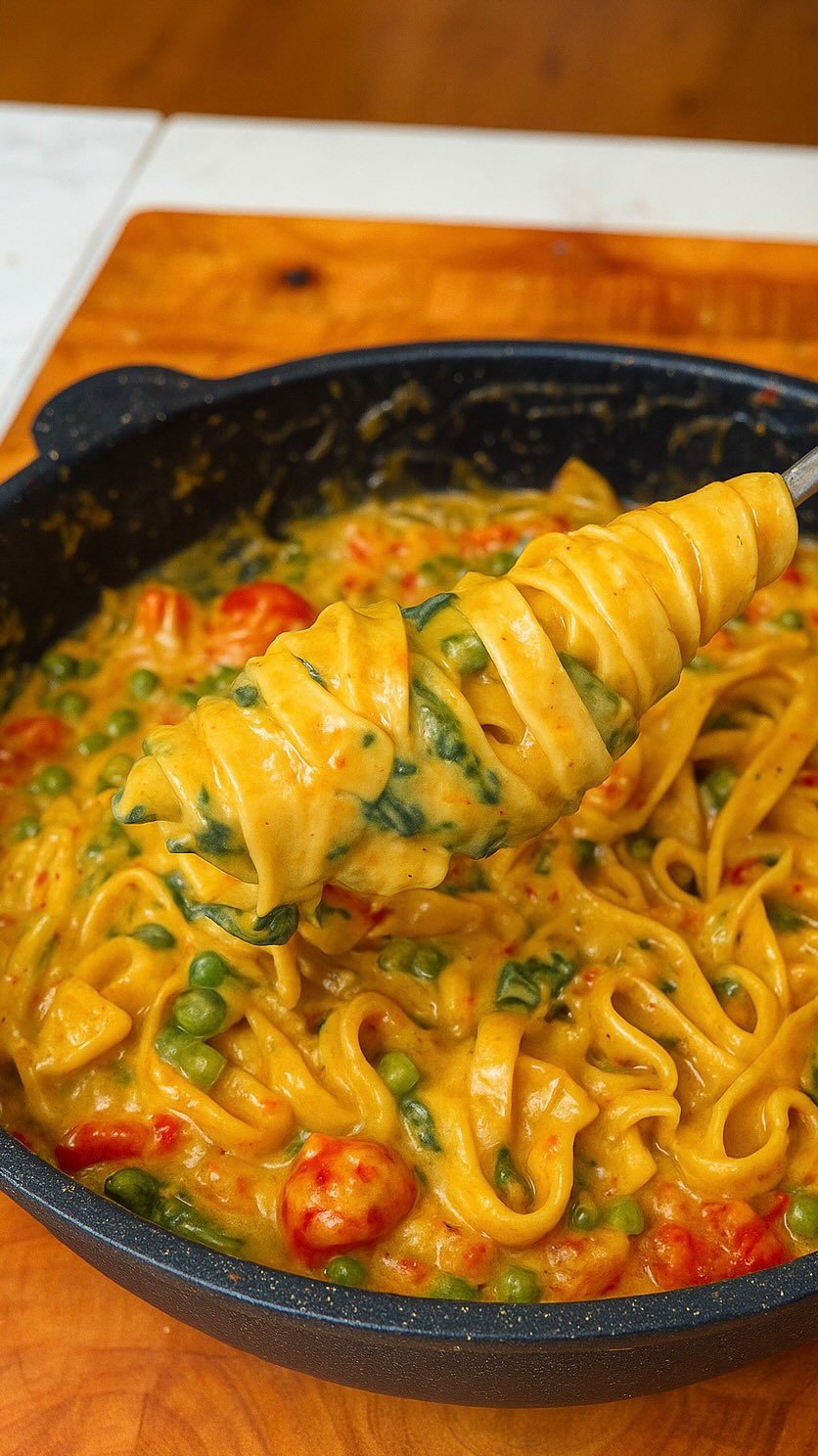 dr.vegan 게시물 이미지: One-pan creamy pesto pasta 🍝🌿

What you’ll...