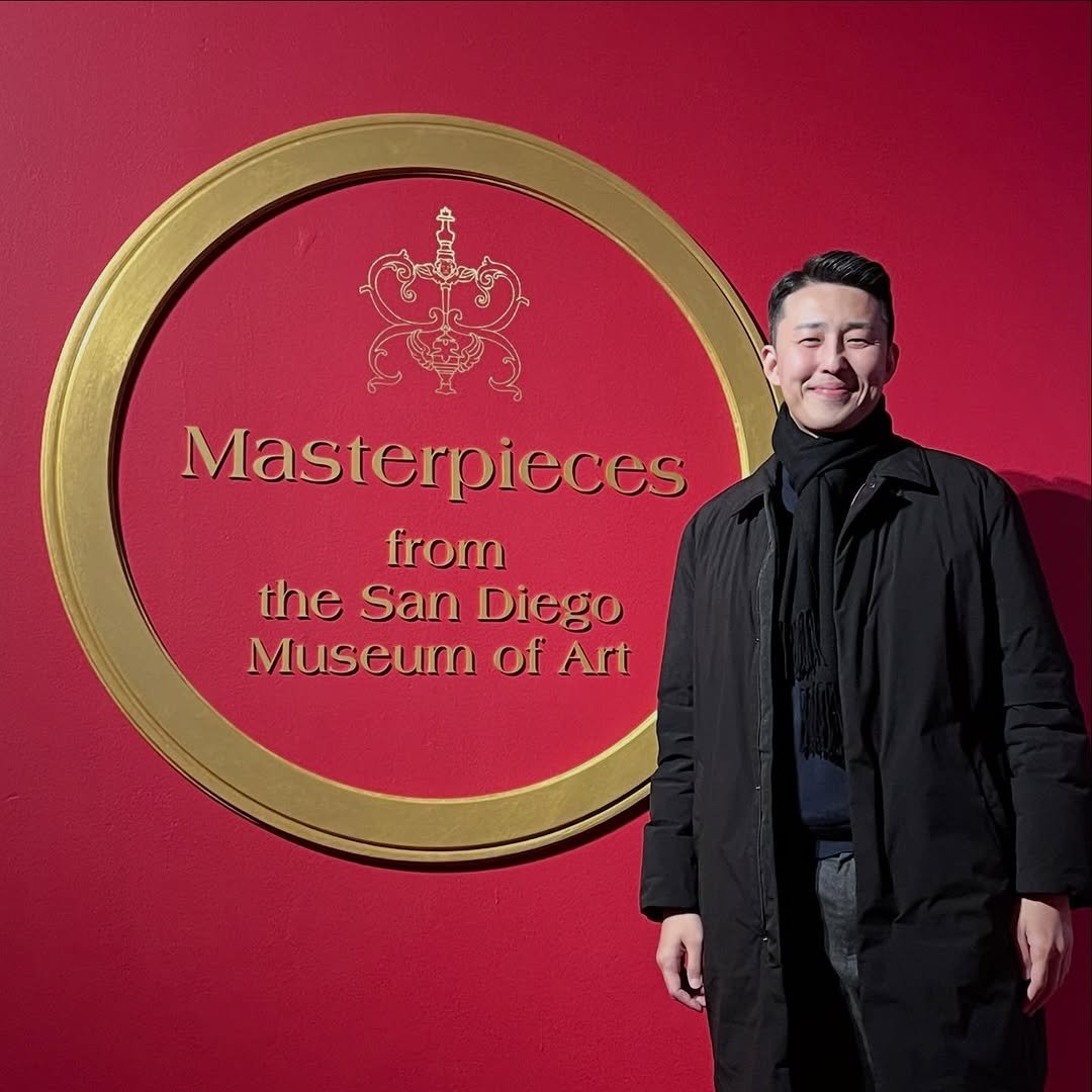 Photo by 이윤규 in 세종문화회관 미술관. May be an image of text that says 'Masterpieces from the San Diego Museum of Art'.