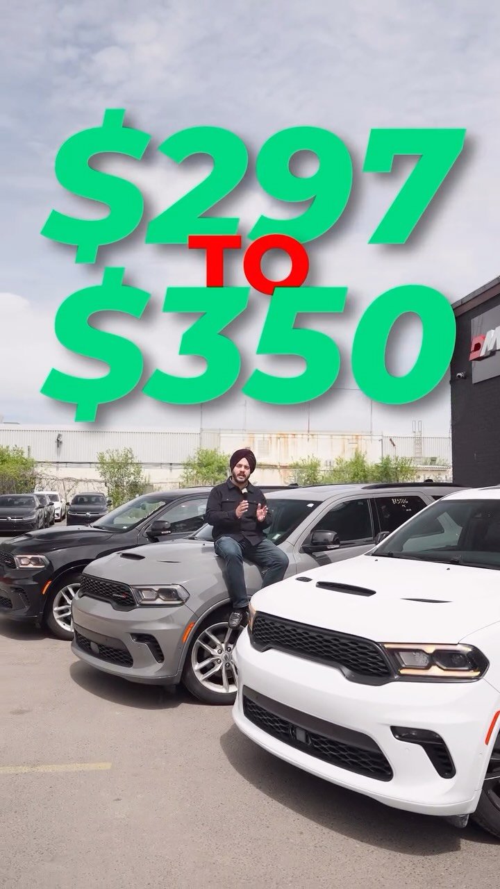 driftmotors.ca 게시물 이미지: 2025 Dodge Durango RT+ , GT+🔥
$297 to 350...