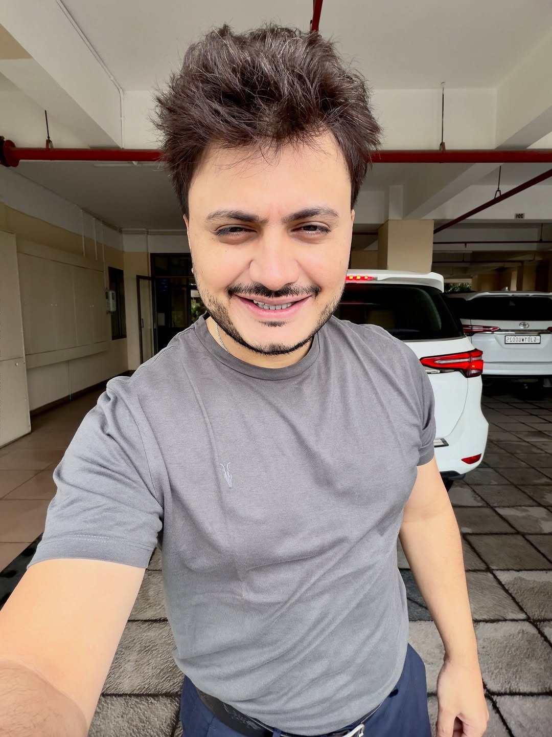 Photo by DR IMRAN S PATEL on September 29, 2025. May be a selfie of 1 person, beard, hair, smiling and text.