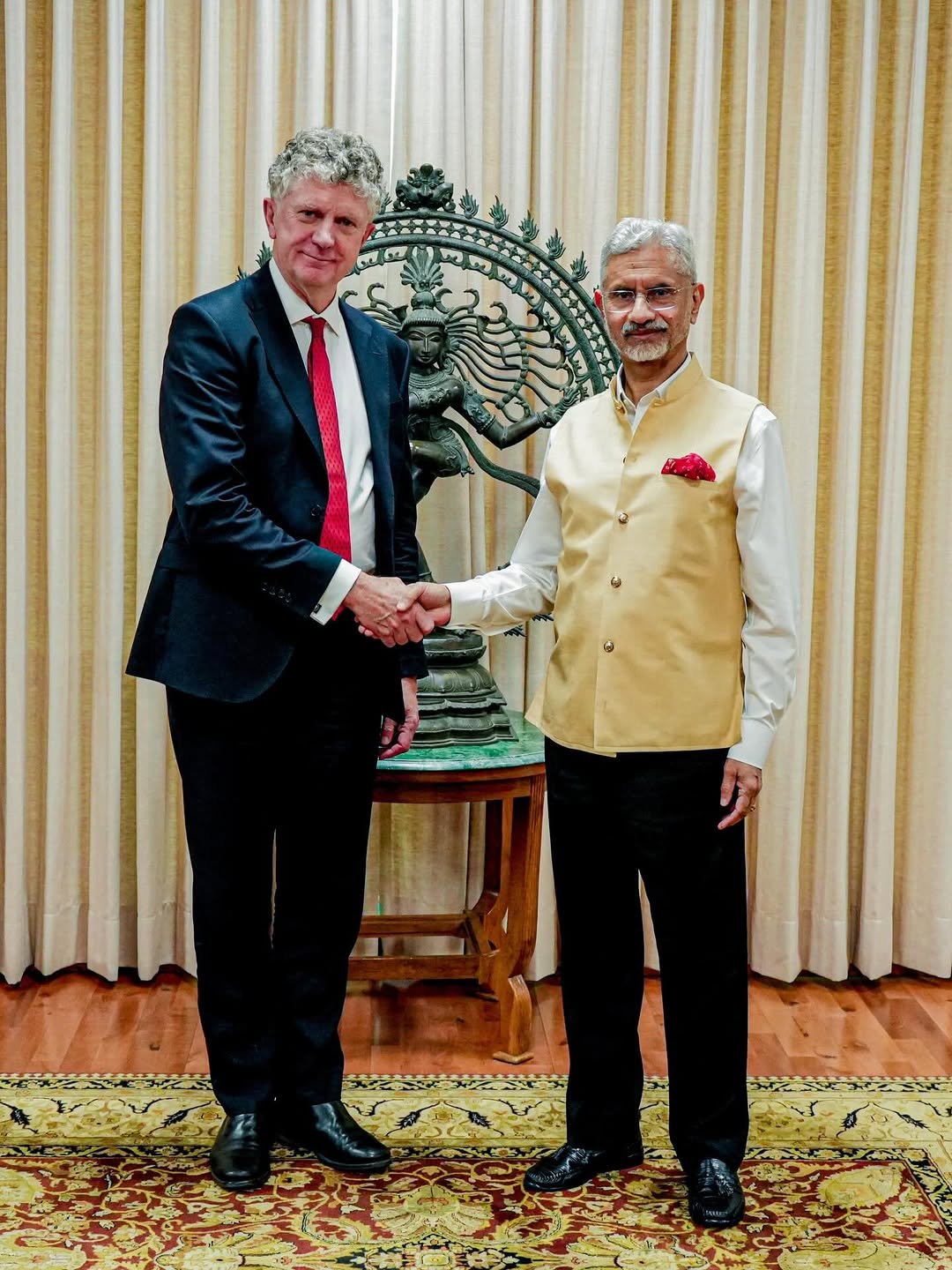 Photo by S. Jaishankar on April 23, 2026. May be an image of standing and text.