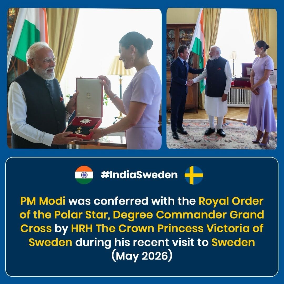 drs.jaishankar 게시물 이미지: Felicitations to FM @mariastenergard, the...