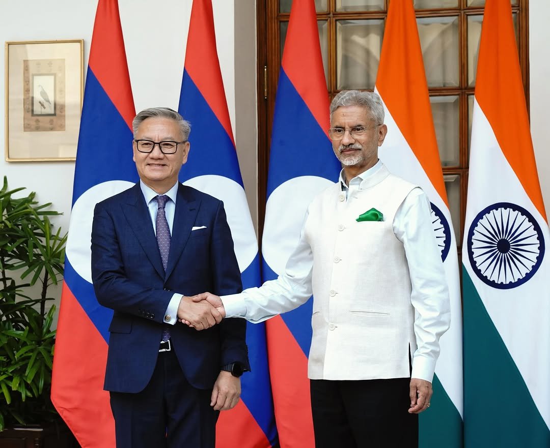 drs.jaishankar 게시물 이미지: Co-chaired the 10th India-Lao PDR Joint...
