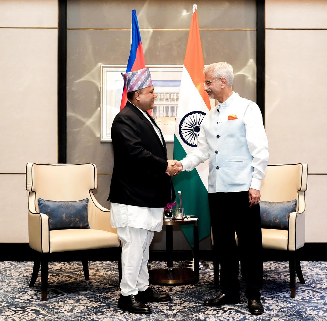 drs.jaishankar 게시물 이미지: A pleasure to meet FM Shisir Khanal #Nepal and...