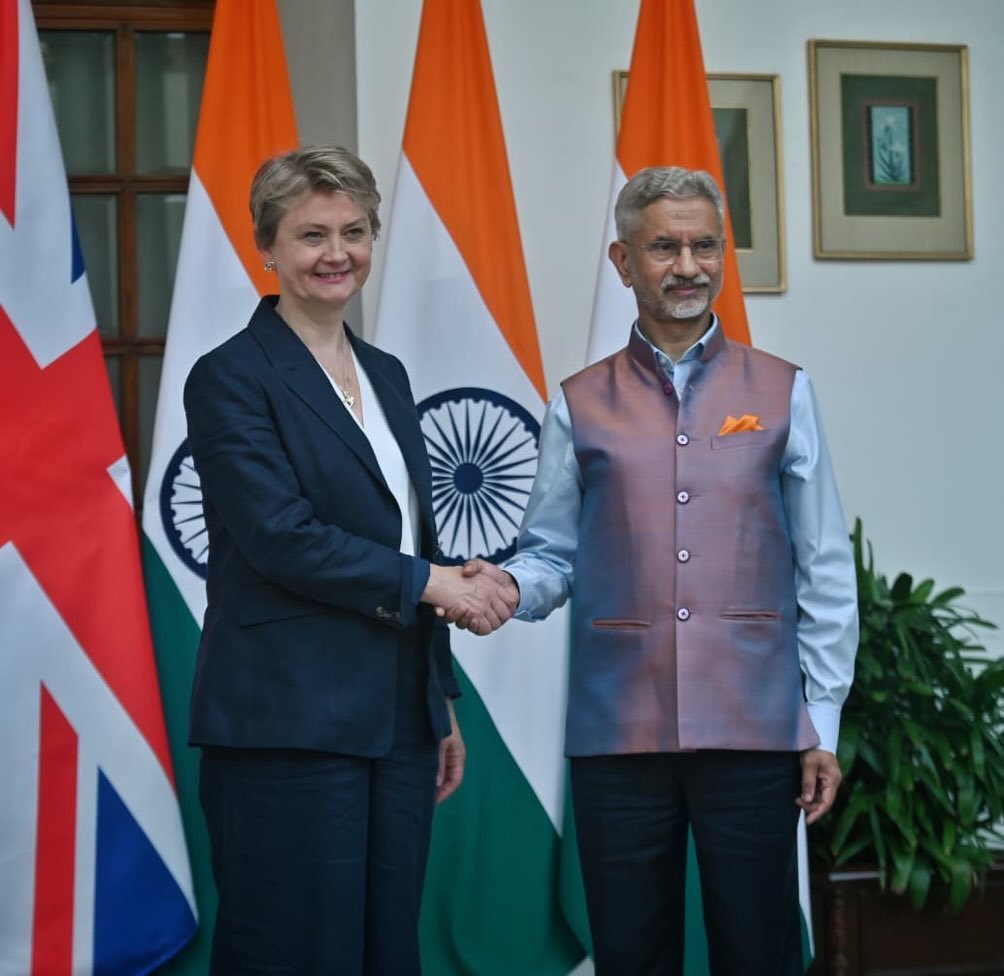 drs.jaishankar 게시물 이미지: The India-UK partnership is now a...