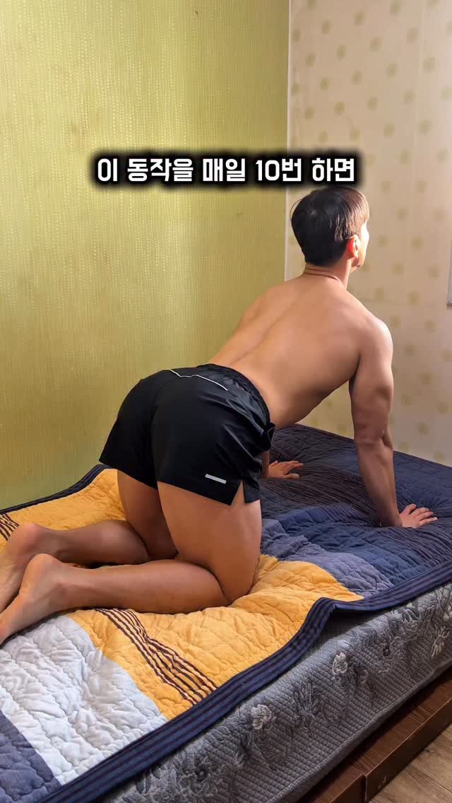 dynamic__force__ 게시물 이미지: 집에서 5분, 전신 통증 사라지는 루틴💥
#스트레칭 #홈트 #fitness
