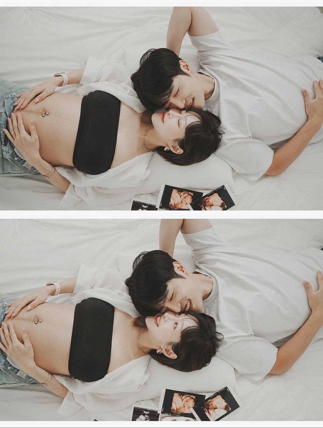 Photo shared by 작지만 강한 이또 ᴱᵀᵀᴼ on August 21, 2025 tagging @ma_n__kai. May be an image of 6 people, people kissing, people sleeping, bedroom and text.
