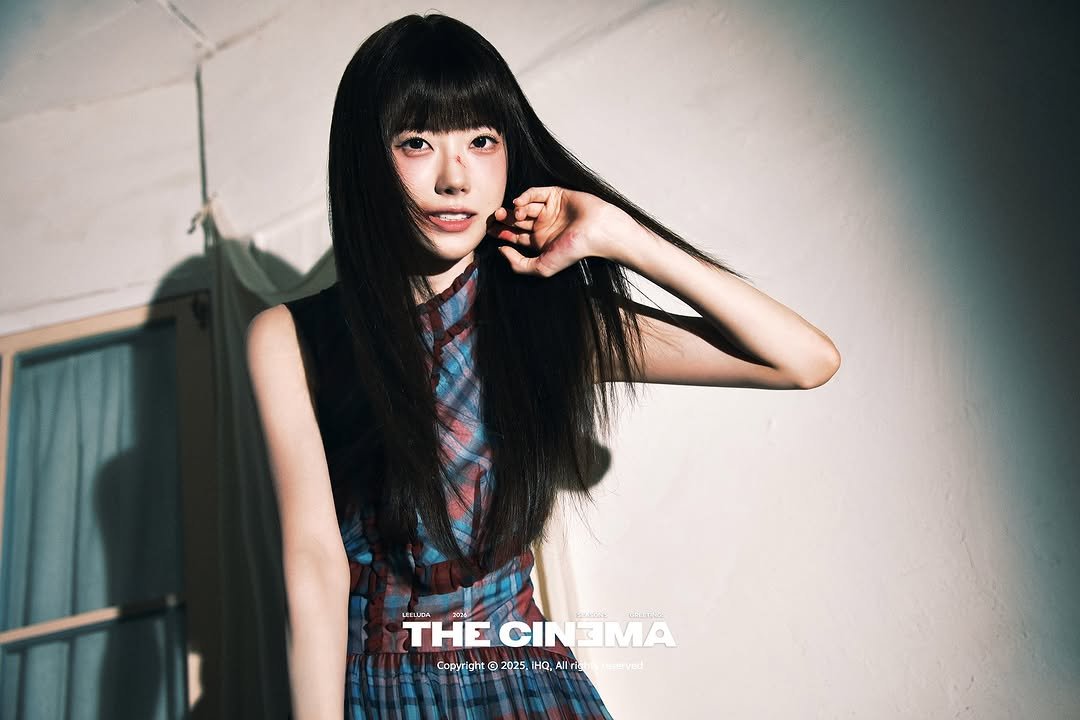 Photo by 루다 LUDA on November 13, 2025. May be an image of one or more people, bangs, top and text.