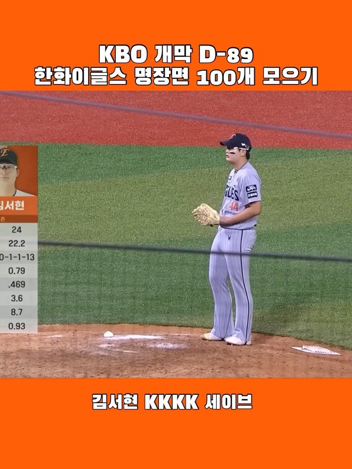 eagles__story 게시물 이미지: 8회말 위기상황에 올라온 김서현 KKKK
당당한 저 모습 다시 보고싶다

🗓️...