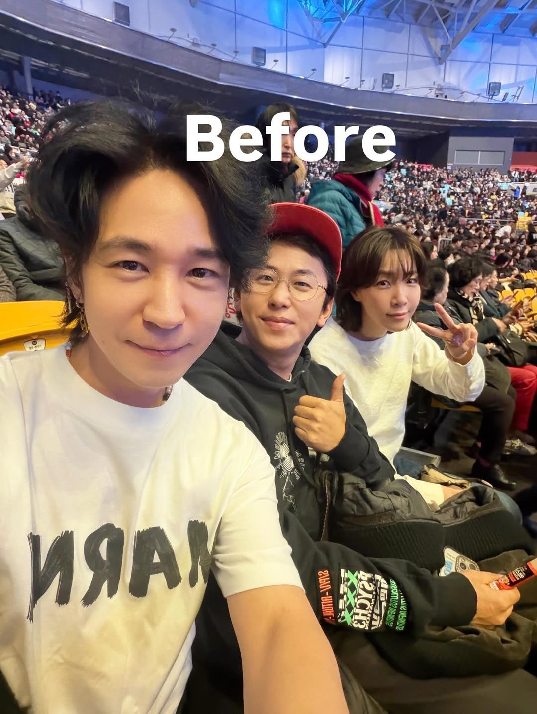 Photo shared by 김이나 on January 10, 2026 tagging @spacecowboy_gene, and @balgoon. May be an image of text.