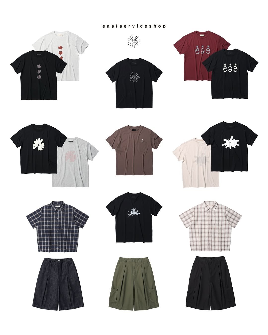 eastserviceshop 게시물 이미지: : 26S/S Product List - 3rd Drop

- Leaves Logo...