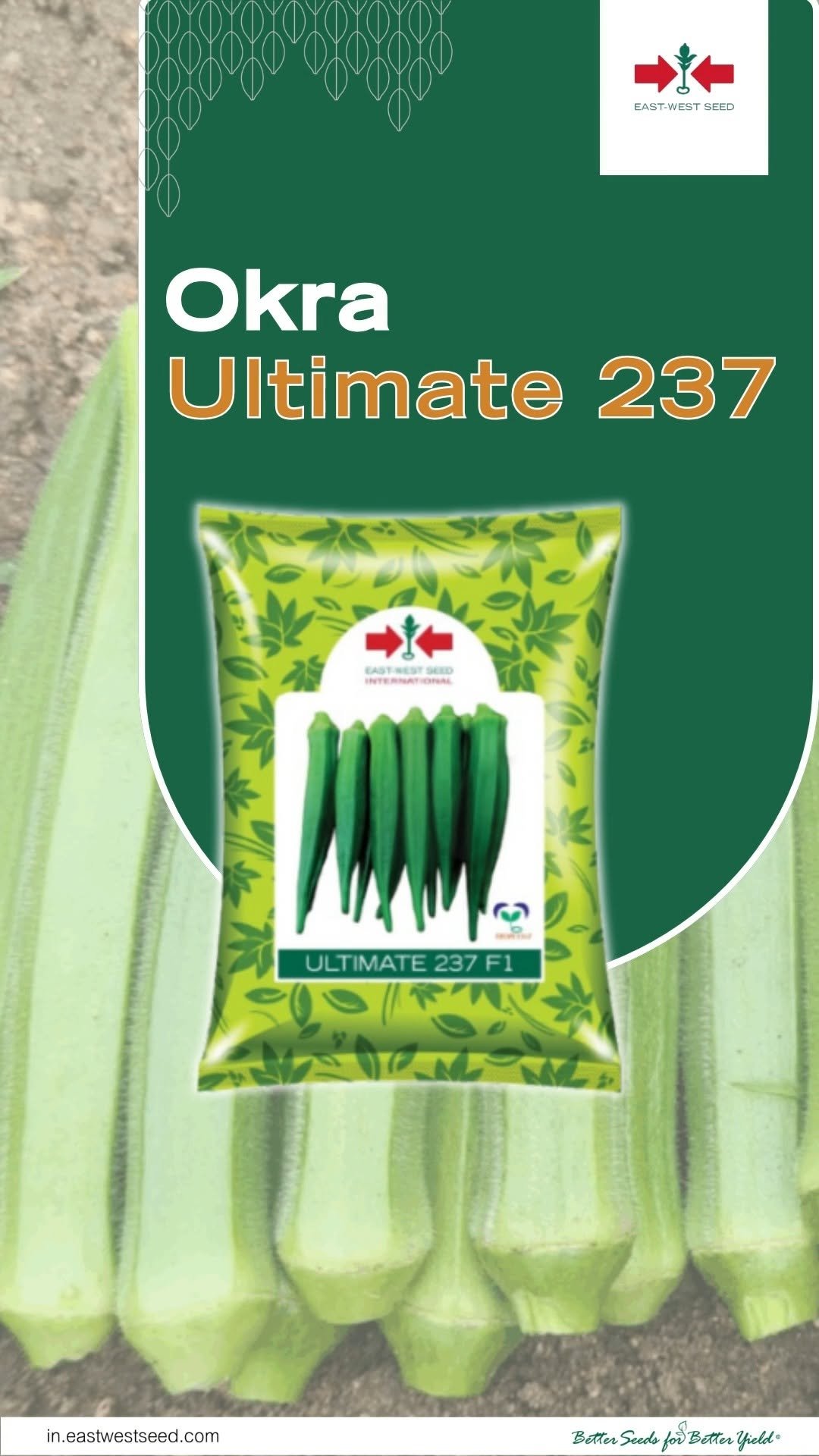 eastwestseedindia 게시물 이미지: উন্নত বীজ, স্বাস্থ্যকর ফসল | Ultimate Okra |...