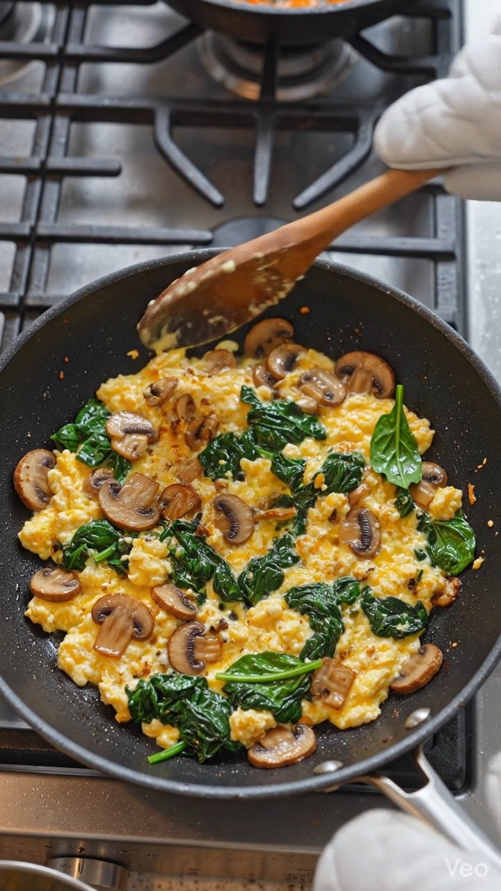 easymediterranean_recipes 게시물 이미지: Mushroom Spinach Scrambled Eggs

Fluffy...