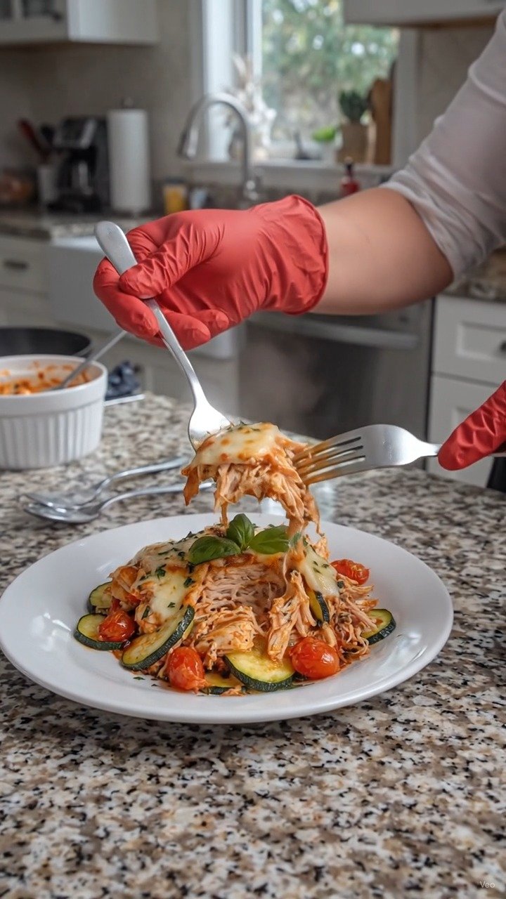 easymediterranean_recipes 게시물 이미지: Chicken Zucchini Bake (Cheesy, Low-Carb &...