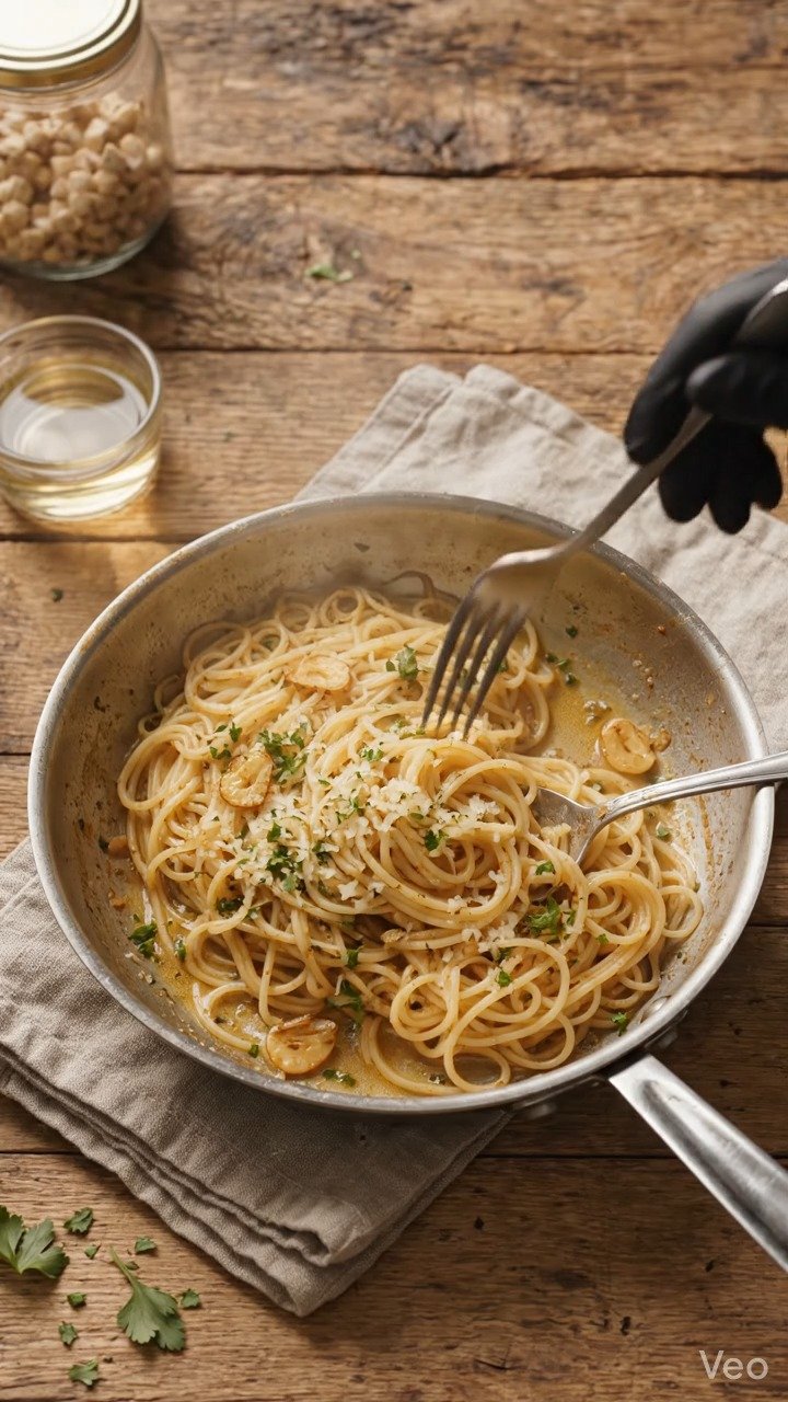 easymediterranean_recipes 게시물 이미지: Garlic Butter Angel Hair

A simple, buttery...