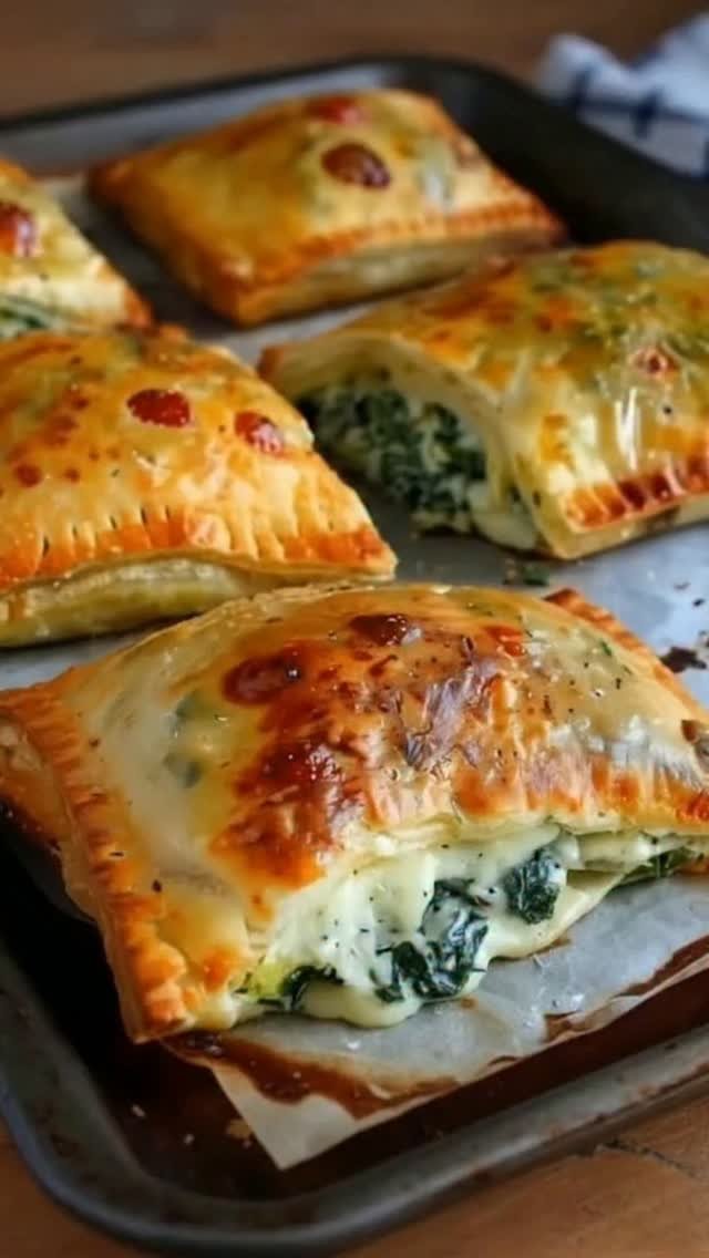 easymediterraneanrecipes 게시물 이미지: Spinach and Cheese Stuffed...