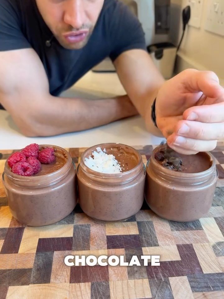 eatinghealthygram 게시물 이미지: High-Protein Chocolate Date Mousse (via:...
