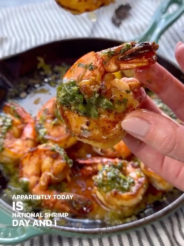 eatinghealthygram 게시물 이미지: Chimichurri Jumbo Shrimp (via:...
