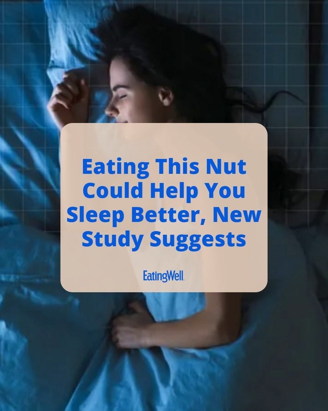 eatingwell 게시물 이미지: Struggling with sleep? You’re not alone. Poor...