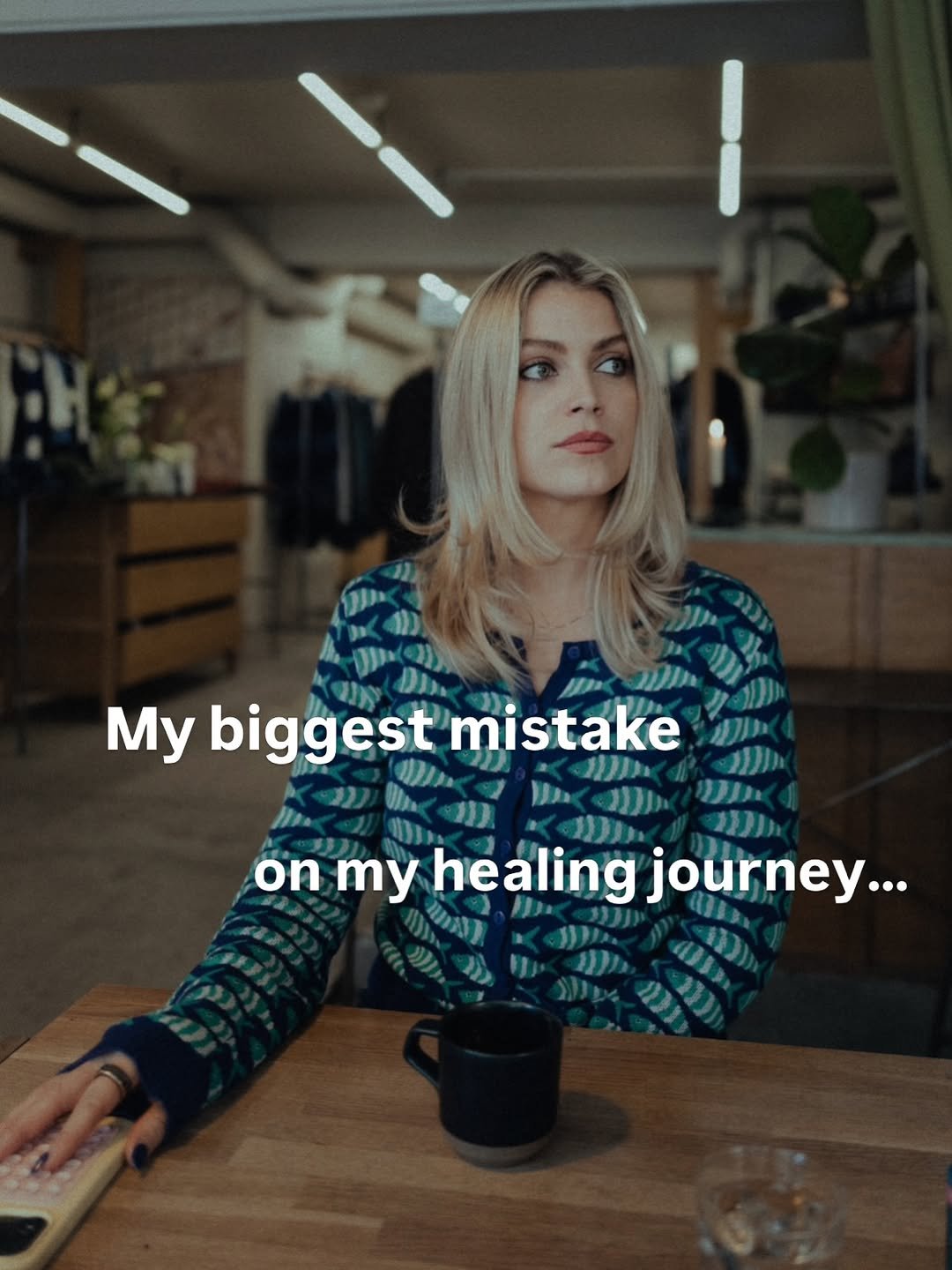 Photo by Jenny Bolle on February 23, 2026. May be a meme of ‎one or more people and ‎text that says '‎My biggest mistake カ. カ درورا 1) رار 力 123)) on my healing journey...‎'‎‎.